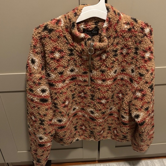 Love Tree Multicolor Fleece Pullover - Picture 2 of 8